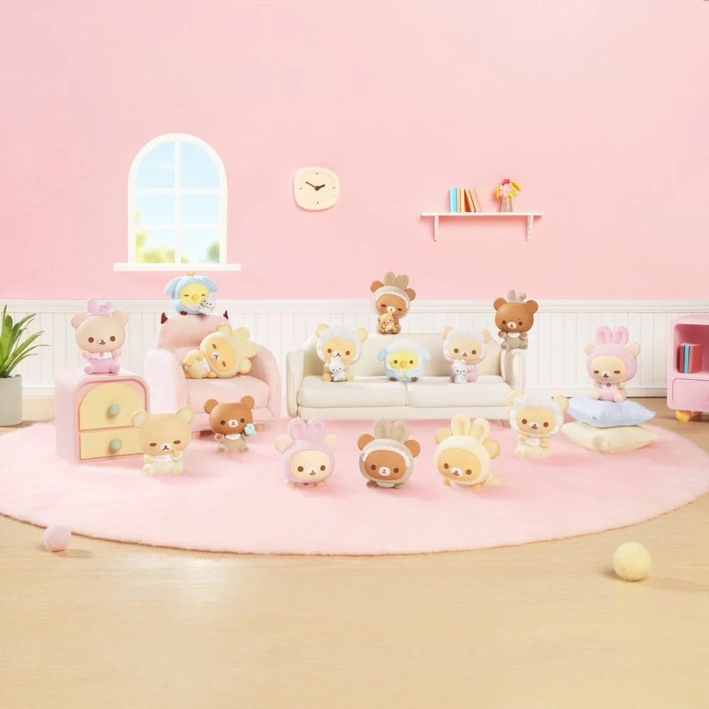 RILAKKUMA - Nuonuo Baby Series Blind Box - 1 Unidade (3 Figuras)